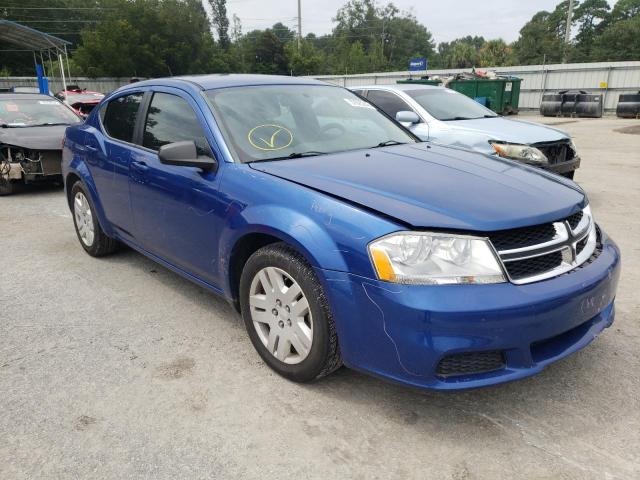 DODGE AVENGER SE 2014 with VIN 1C3CDZAB9EN120724 - Photo from auction