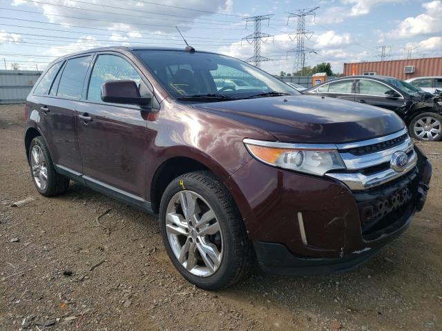 FORD EDGE SEL 2012 with VIN 2FMDK4JC4CBA48725 - Photo from auction