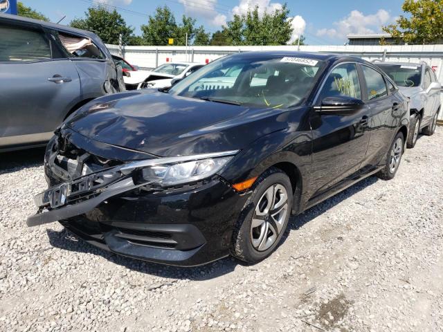 Photo 2 from auction – 2018 HONDA CIVIC LX with VIN 2HGFC2F57JH595394