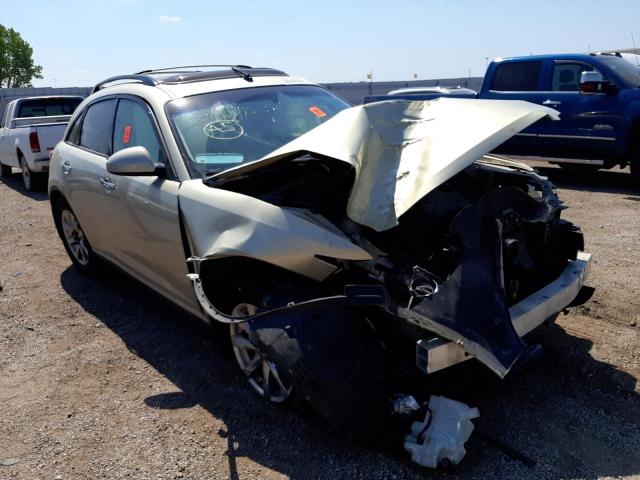 INFINITI FX35 2008 with VIN JNRAS08W38X209887 - Photo from auction