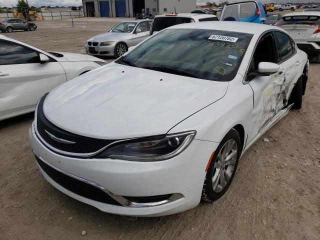 Photo 2 from auction – 2015 CHRYSLER 200 LIMITE with VIN 1C3CCCABXFN743920