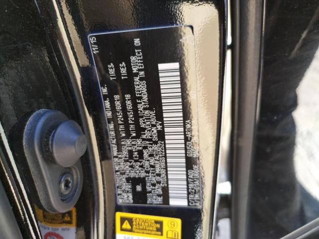 Photo 10 from auction – 2016 TOYOTA HIGHLANDER with VIN 5TDZKRFHXGS122522