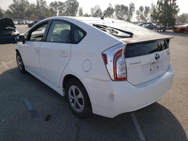 Photo 3 from auction – 2013 TOYOTA PRIUS with VIN JTDKN3DU5D5600501