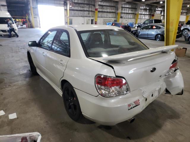 Photo 3 from auction – 2007 SUBARU IMPREZA WR with VIN JF1GD74697G516858