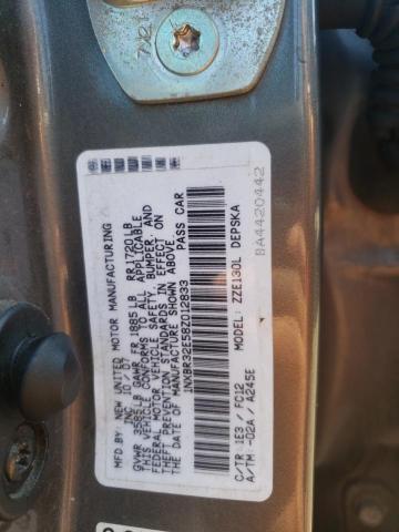Photo 10 from auction – 2008 TOYOTA COROLLA CE with VIN 1NXBR32E58Z012833