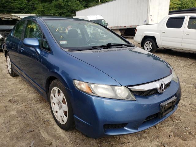 Photo 1 from auction – 2009 HONDA CIVIC LX with VIN 19XFA165X9E021197
