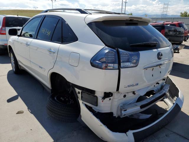 Photo 3 from auction – 2008 LEXUS RX 400H with VIN JTJHW31U782857272