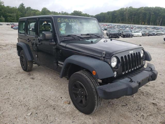 JEEP WRANGLER U 2015 with VIN 1C4BJWDGXFL591588 - Photo from auction