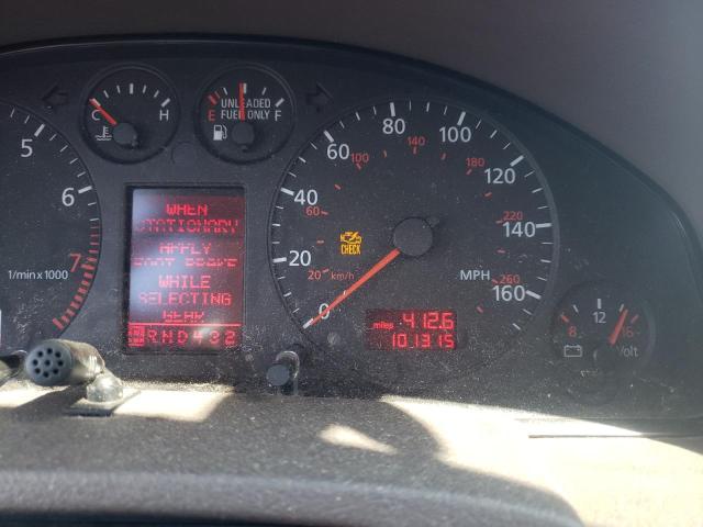 Photo 8 from auction – 2001 AUDI A6 2.7T QU with VIN WAUED64B01N089112