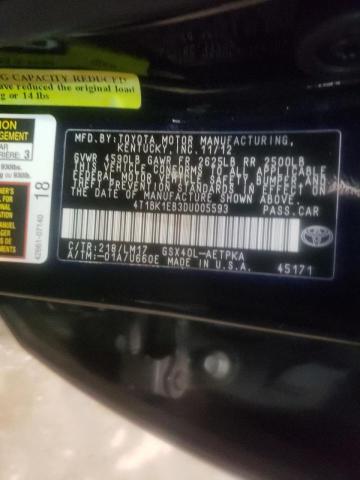 Photo 10 from auction – 2013 TOYOTA AVALON BAS with VIN 4T1BK1EB3DU005593