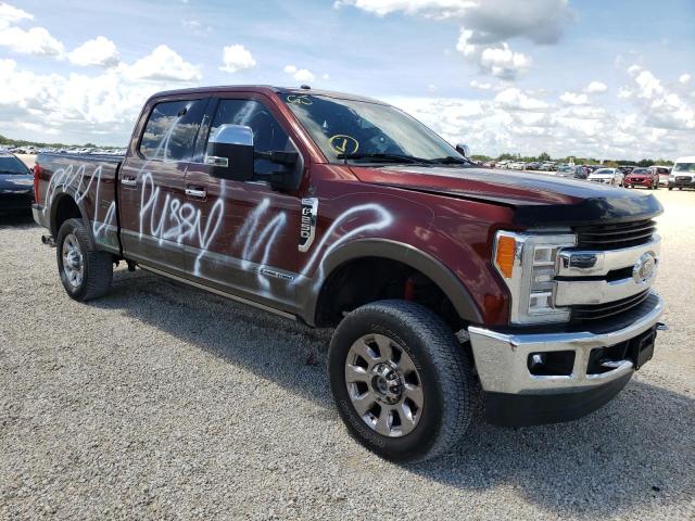 FORD F250 SUPER 2017 with VIN 1FT7W2BT0HED05111 - Photo from auction
