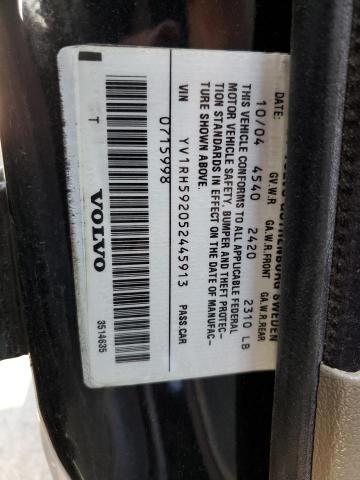 Photo 10 from auction – 2005 VOLVO S60 2.5T with VIN YV1RH592052445913