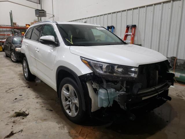 TOYOTA HIGHLANDER 2019 with VIN 5TDYZRFH2KS347243 - Photo from auction