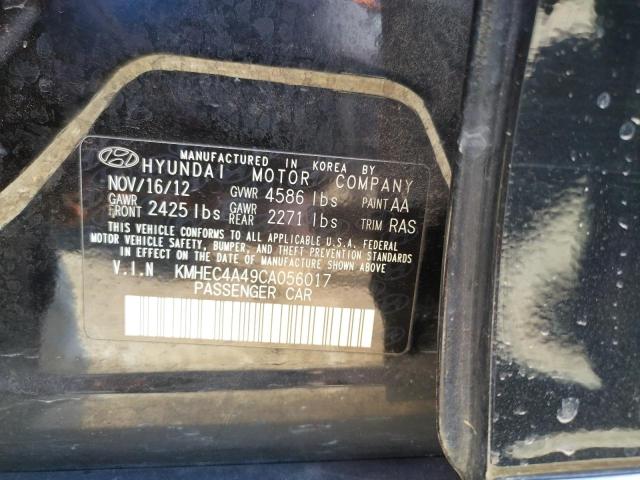 Photo 10 from auction – 2012 HYUNDAI SONATA HYB with VIN KMHEC4A49CA056017