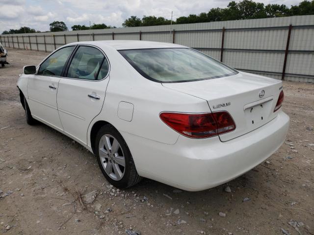 Photo 3 from auction – 2005 LEXUS ES 330 with VIN JTHBA30G555135052