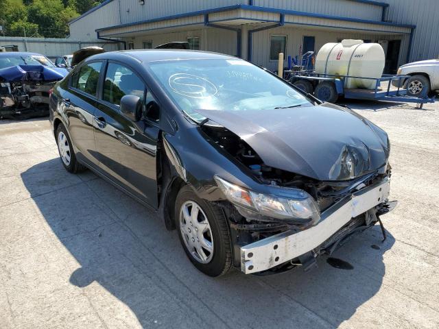 HONDA CIVIC LX 2013 with VIN 19XFB2F54DE261468 - Photo from auction