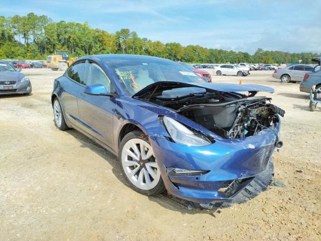 TESLA MODEL 3 2021 with VIN 5YJ3E1EA2MF994356 - Photo from auction