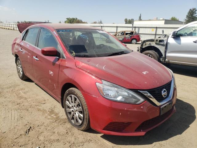 NISSAN SENTRA S 2017 with VIN 3N1AB7AP3HY338628 - Photo from auction