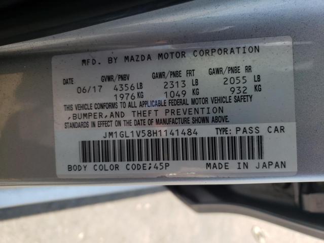 Photo 10 from auction – 2017 MAZDA 6 TOURING with VIN JM1GL1V58H1141484