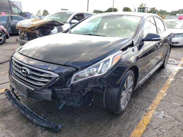 Photo 2 from auction – 2017 HYUNDAI SONATA SPO with VIN 5NPE34AF9HH520686