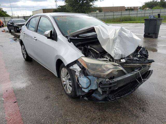 TOYOTA COROLLA L 2015 with VIN 2T1BURHE0FC451736 - Photo from auction