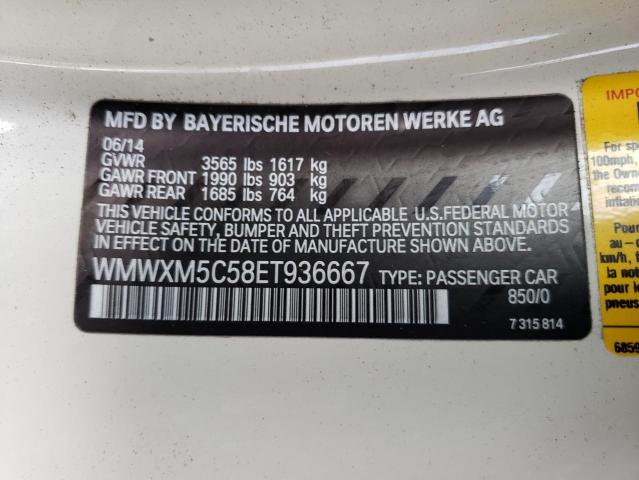 Photo 10 from auction – 2014 MINI COOPER with VIN WMWXM5C58ET936667