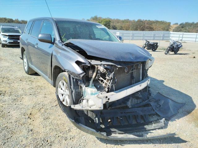 TOYOTA HIGHLANDER 2012 with VIN 5TDZK3EH9CS071085 - Photo from auction
