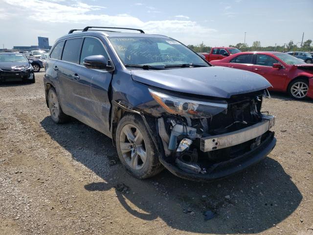 TOYOTA HIGHLANDER 2016 with VIN 5TDDKRFH6GS345876 - Photo from auction