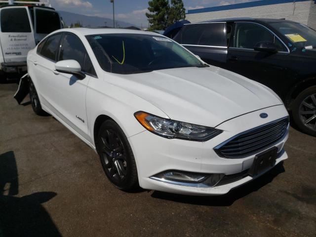 Photo 1 from auction – 2018 FORD FUSION SE with VIN 3FA6P0LU4JR242365
