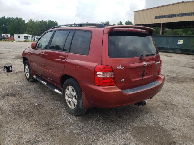 Photo 3 from auction – 2002 TOYOTA HIGHLANDER with VIN JTEGF21A420044372