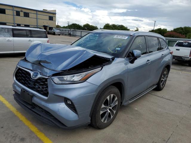 Photo 2 from auction – 2020 TOYOTA HIGHLANDER with VIN 5TDGZRAH4LS009038