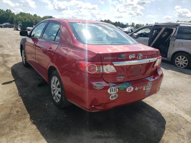 Photo 3 from auction – 2013 TOYOTA COROLLA with VIN 2T1BU4EE0DC974050