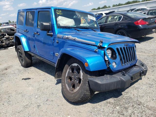 JEEP WRANGLER U 2014 with VIN 1C4HJWEG6EL188781 - Photo from auction