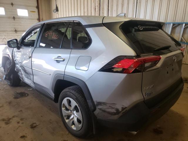 Photo 3 from auction – 2022 TOYOTA RAV4 LE with VIN 2T3F1RFV5NW289362