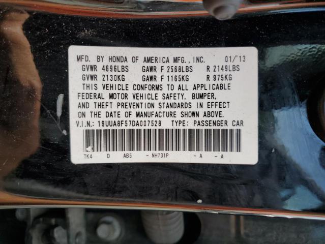 Photo 10 from auction – 2013 ACURA TL TECH with VIN 19UUA8F57DA007528