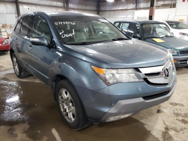 Photo 1 from auction – 2008 ACURA MDX TECHNO with VIN 2HNYD28318H510392