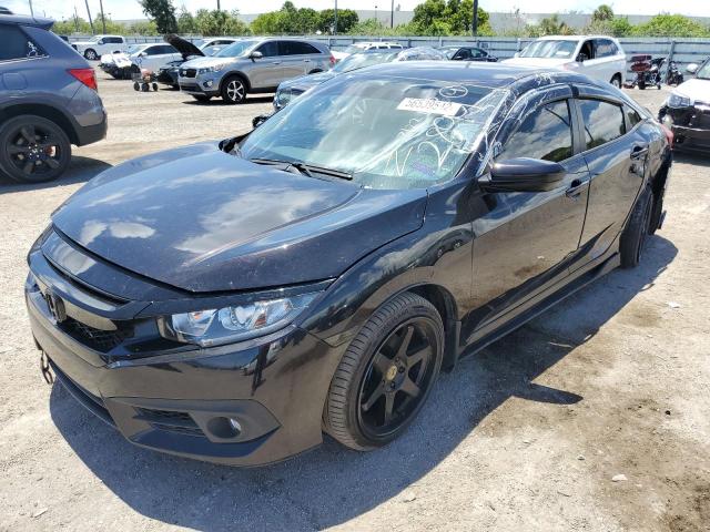 Photo 2 from auction – 2016 HONDA CIVIC LX with VIN 19XFC2F57GE022899