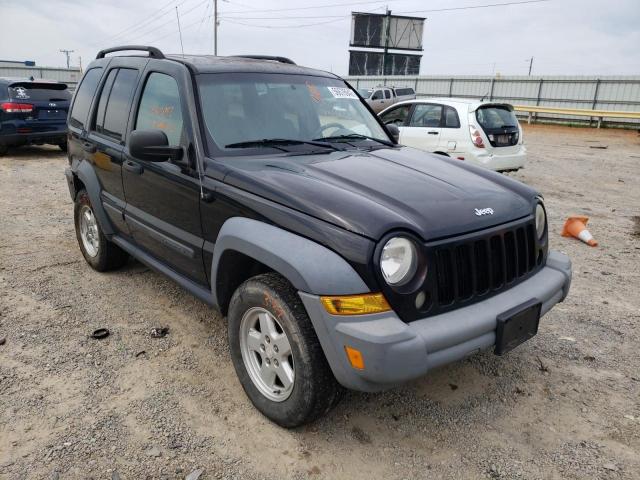 JEEP LIBERTY SP 2007 with VIN 1J4GL48K47W538477 - Photo from auction