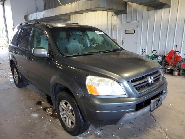 HONDA PILOT EX 2003 with VIN 2HKYF18453H552826 - Photo from auction