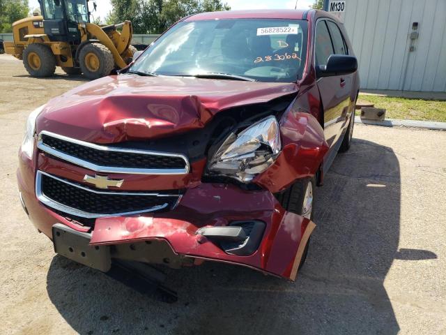 Photo 9 from auction – 2010 CHEVROLET EQUINOX LS with VIN 2CNALBEW8A6283062