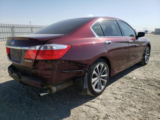 Photo 4 from auction – 2014 HONDA ACCORD SPO with VIN 1HGCR2F52EA242521
