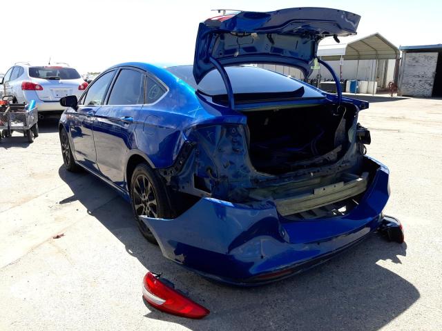 Photo 3 from auction – 2017 FORD FUSION SE with VIN 3FA6P0H73HR229801