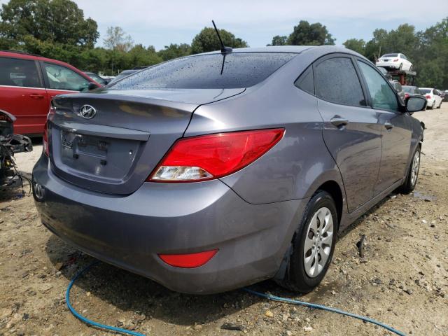 Photo 4 from auction – 2016 HYUNDAI ACCENT SE with VIN KMHCT4AE3GU077210