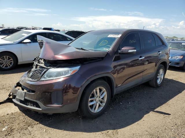 Photo 2 from auction – 2015 KIA SORENTO LX with VIN 5XYKTCA61FG638006