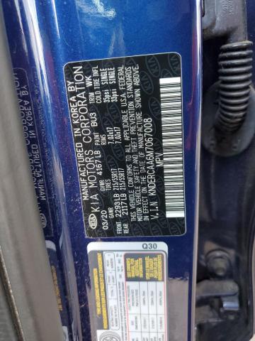 Photo 10 from auction – 2021 KIA SELTOS EX with VIN KNDERCAA6M7067008