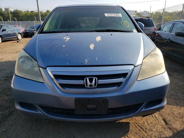 Photo 9 from auction – 2007 HONDA ODYSSEY EX with VIN 5FNRL387X7B069811