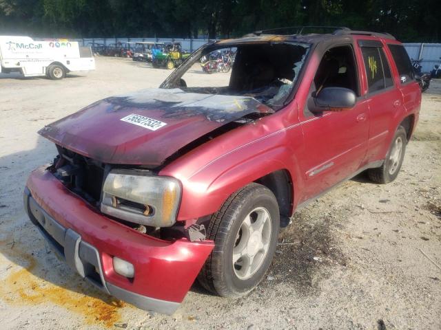Photo 2 from auction – 2004 CHEVROLET TRAILBLAZE with VIN 1GNDT13S642369331