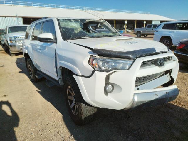 TOYOTA 4RUNNER SR 2019 with VIN JTEBU5JR2K5672750 - Photo from auction
