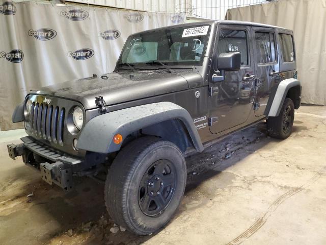 Photo 2 from auction – 2016 JEEP WRANGLER U with VIN 1C4BJWDG4GL342897
