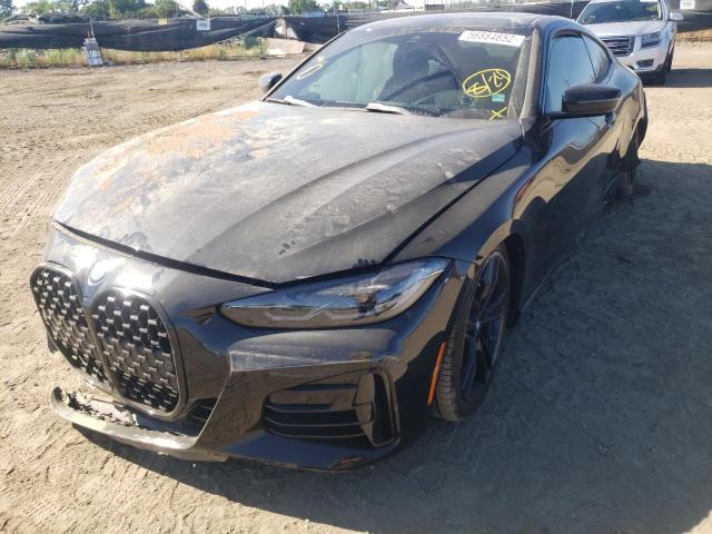 Photo 2 from auction – 2022 BMW M440I with VIN WBA83AP06NCK21093